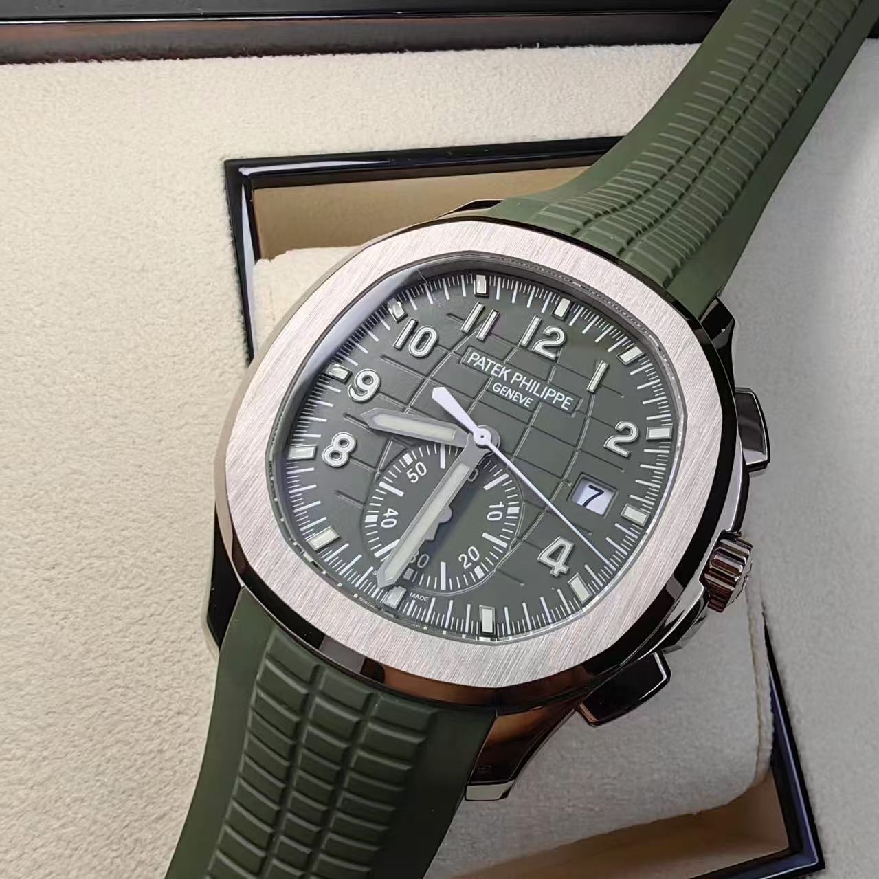 Patek Philippe platinum grenade