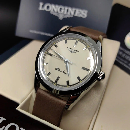 Longines Classic Replica Silver Sword Watch