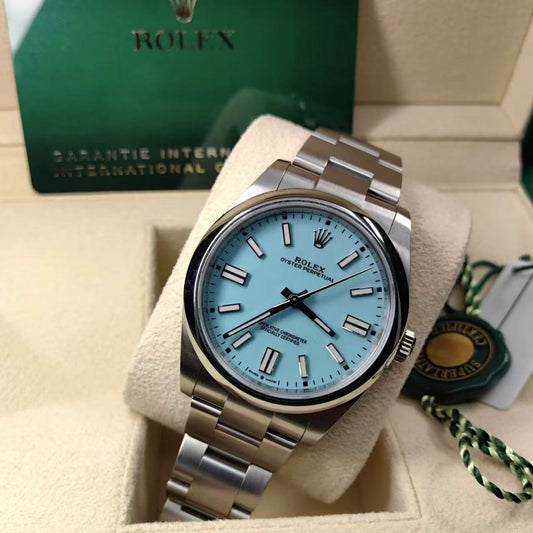 Rolex 124300-0006 Tiffany Blue Perpetual